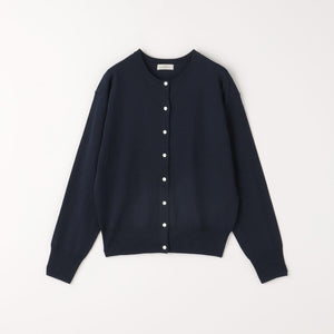 ドラキー クルーネック ニット カーディガン