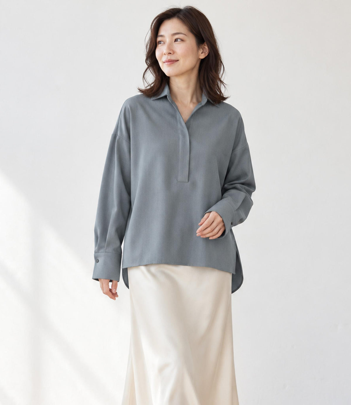 スキッパーカルゼセットアップ