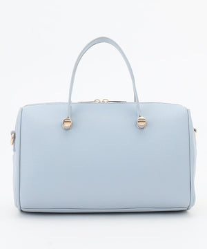 メタルアクセント ボストンバッグ