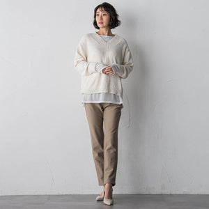 【WEB限定】”重ねるだけで格上げ”レイヤードインナー