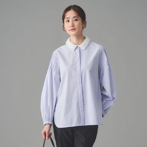 チュールカラー 2WAY ブラウス