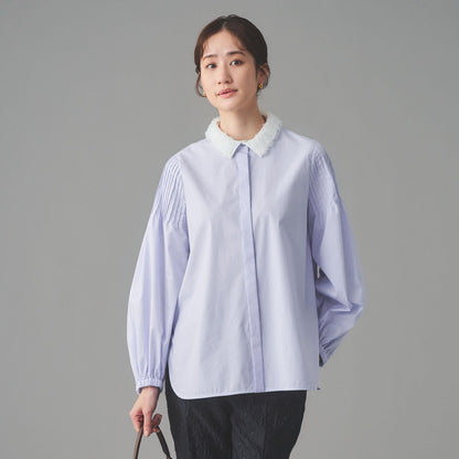 チュールカラー 2WAY ブラウス