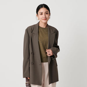 バックレースアップ ダブルジャケット