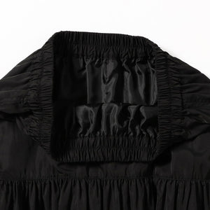 【百田夏菜子さん着用】【洗える】ツイル ギャザー スカート（S〜M）