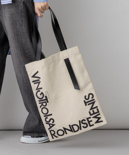 VINGT-TROIS ロゴ トートバッグ