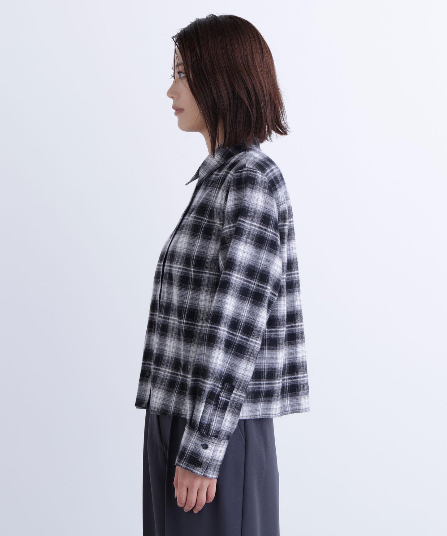 ビスチェセットチェックシャツ