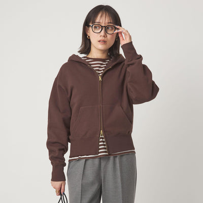 ダブルジップ フーディー