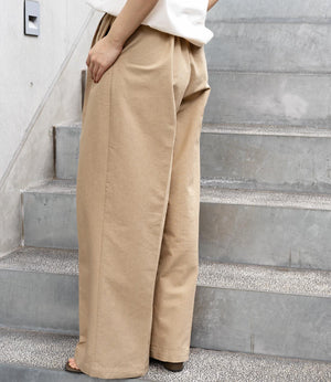 ウエストバイカラーポイントスラックス