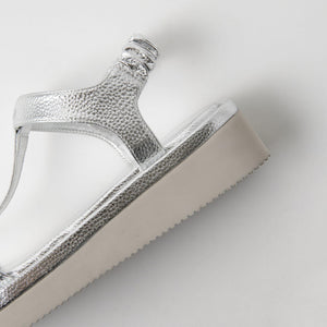 Tストラップ プラットフォーム サンダル