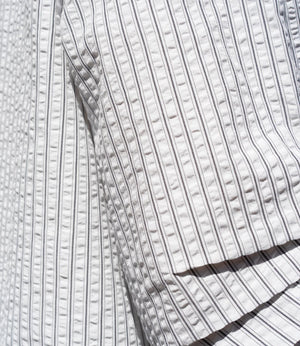 サッカーストライプブラウス