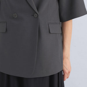 エアシカル ショート スリーブ ジャケット -マシンウォッシャブル・ストレッチ・UVカット-