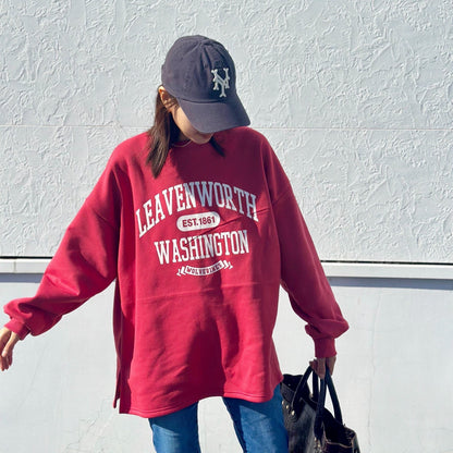 ワシントン裏起毛スウェットシャツ