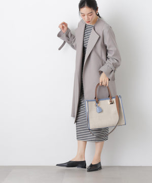 バイカラーキャンバスバッグ