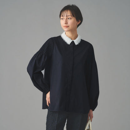 チュールカラー 2WAY ブラウス