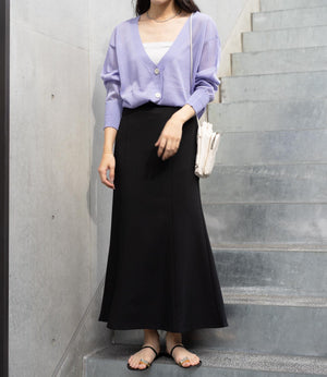 リネンライクマーメイドスカート