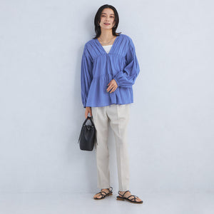 【結論シリーズ】全方位映えギャザーブラウス