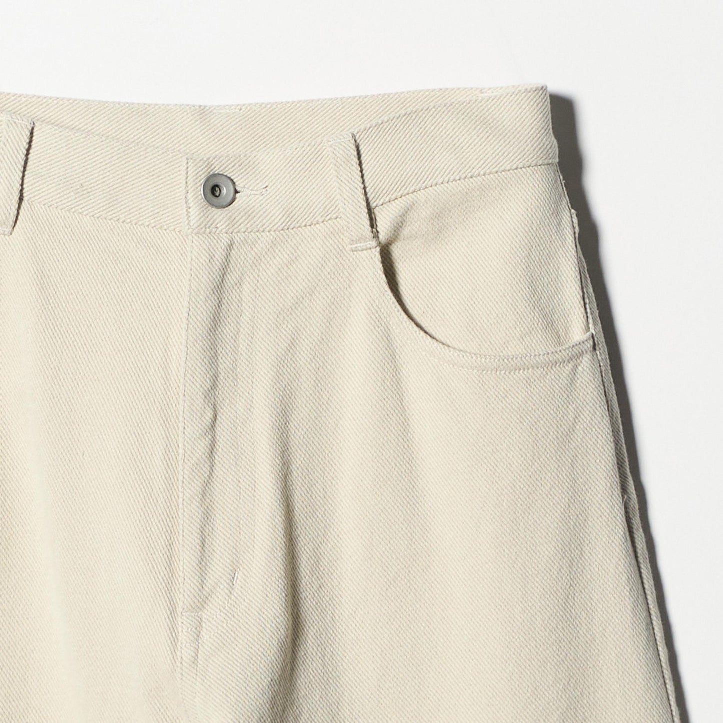 コットンツイル カーブパンツ ウォッシャブル