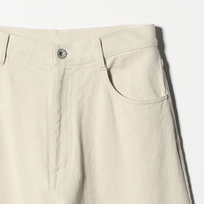 コットンツイル カーブパンツ ウォッシャブル