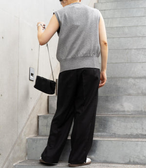 リネンライクシャイニータックパンツ