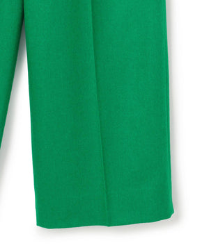 ウォッシャブルライトウール ストレートパンツ