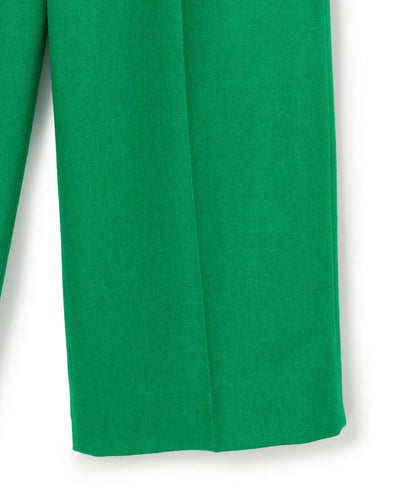 ウォッシャブルライトウール ストレートパンツ