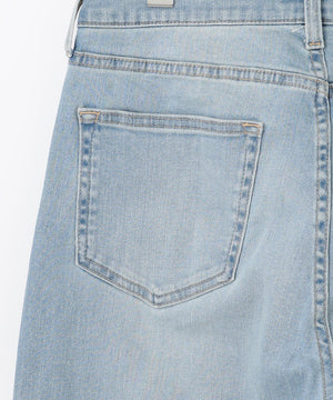 BASIC STRETCH DENIM ワイド ストレート デニム