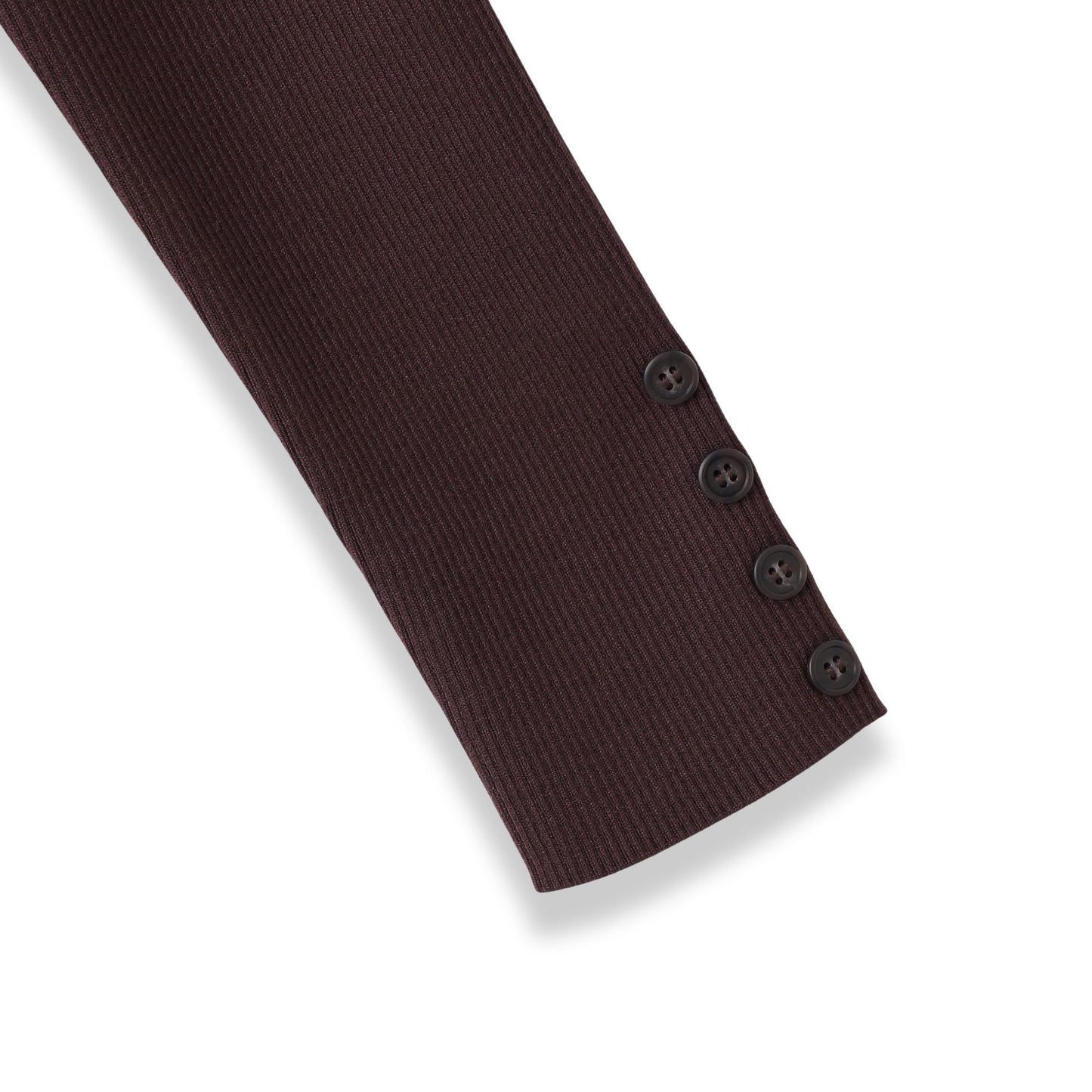 リブタートルニットプルオーバー≪手洗い可能≫