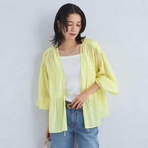 【結論シリーズ】全方位映えギャザーブラウス