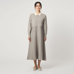 ハイショク エリツキ ニット ワンピース