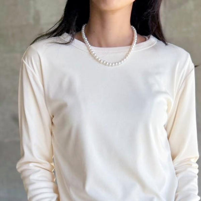 クルーネックトップス