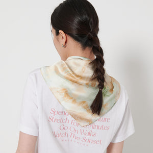 タイダイモチーフ スカーフ