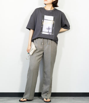 【接触冷感】ラウンドテールフォトTシャツ