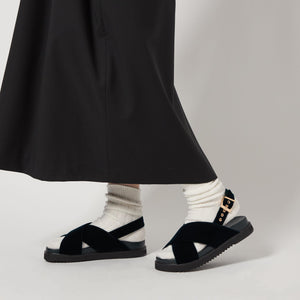 ベルベットクロス サンダル20