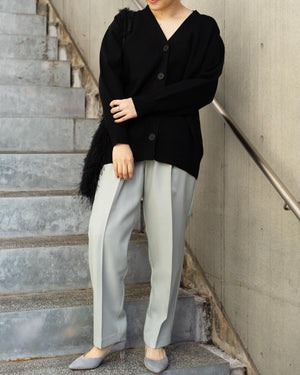 メランジイージーテーパードパンツ