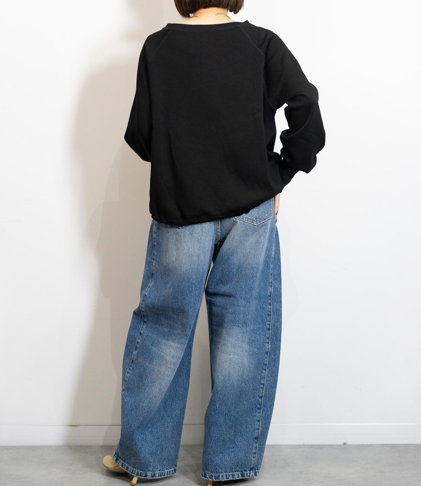 裏起毛ドロストスウェット