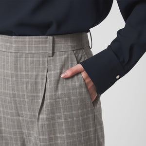 ［size SHORT/TALLあり］カチリラ ストレート パンツ ウォッシャブル ストレッチ