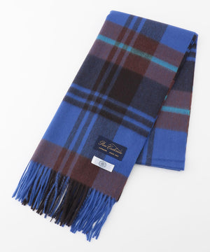 カシミヤチェック マフラー