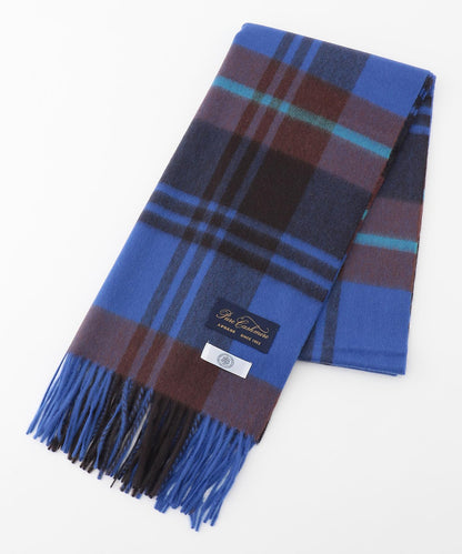 カシミヤチェック マフラー