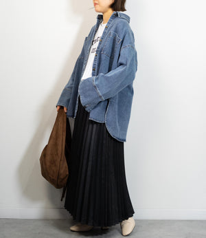 デニムオーバーシャツ