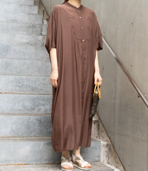 2wayスリーブボクシーワンピース(インナーワンピース付き)