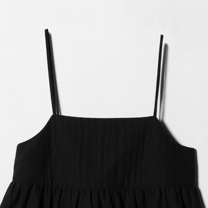 ポリエステルジャガード レイヤードキャミソール