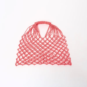 パラコード ネット ショルダーバッグ/かごバッグ