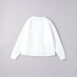 BOTANY ジャガード スウェット プルオーバー