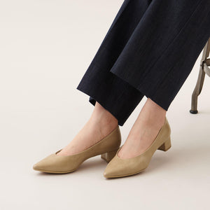 R ポインテッドプレーン パンプス35◎↓↑