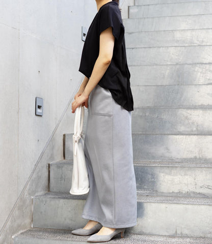 バックプリーツスキッパーカットソー