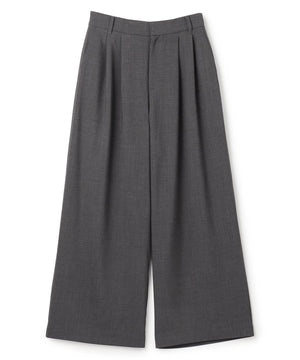 マイビューティ タックワイドパンツ