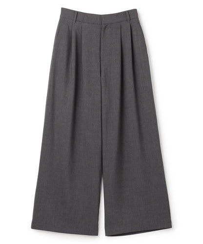 マイビューティ タックワイドパンツ