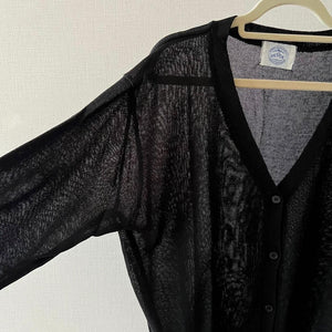 シースルーカーディガン