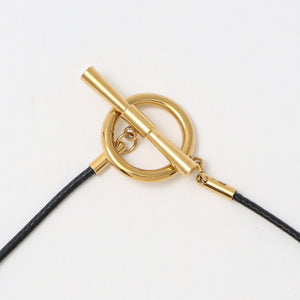 Oシェイプ コードネックレス