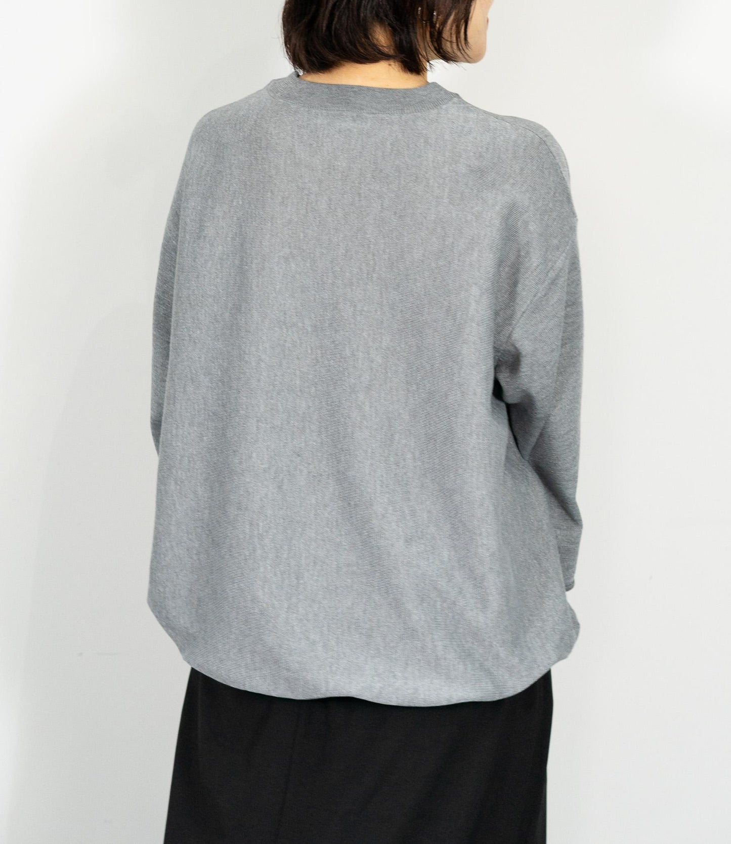 スウェットライクニットTシャツ